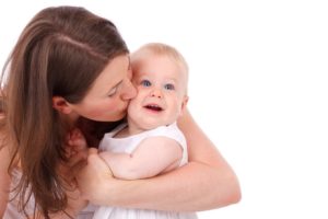 lien spécial entre bébé et maman