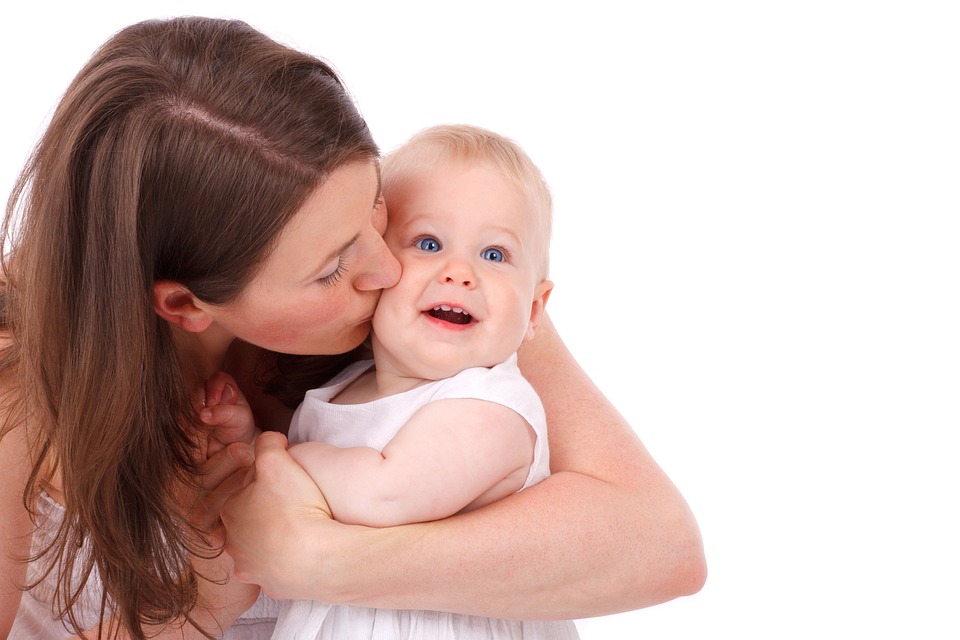 lien spécial entre bébé et maman