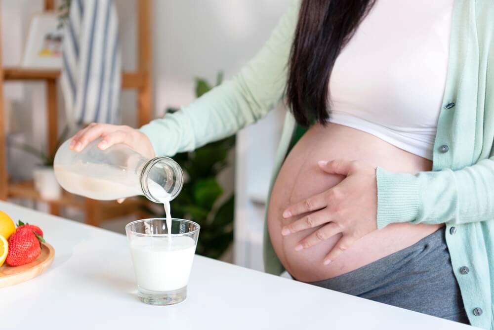 Produits laitiers grossesse